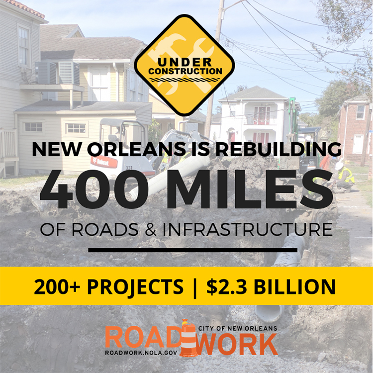 New Orleans infrastructure projects