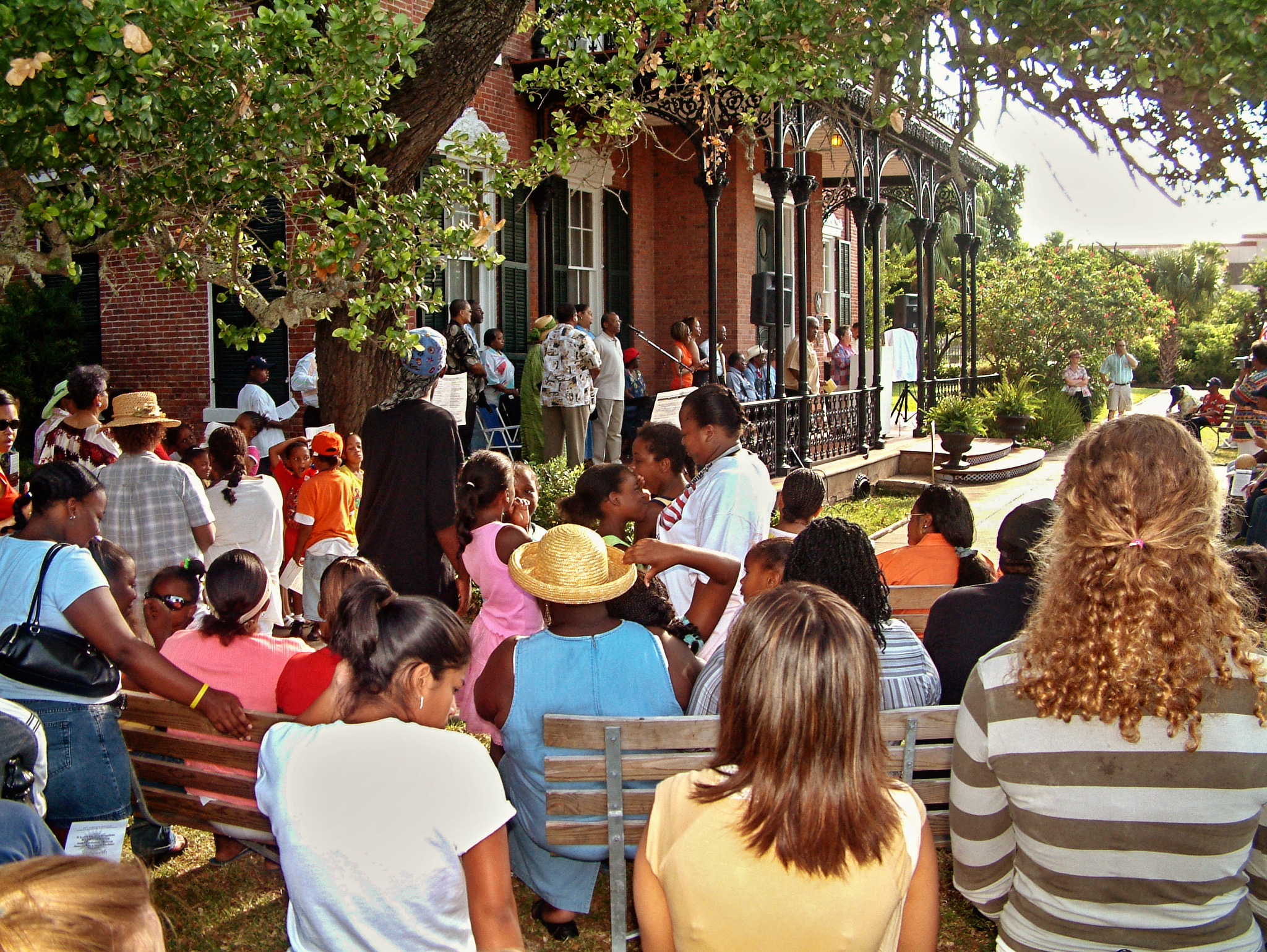 Juneteenth commemoration Galveston