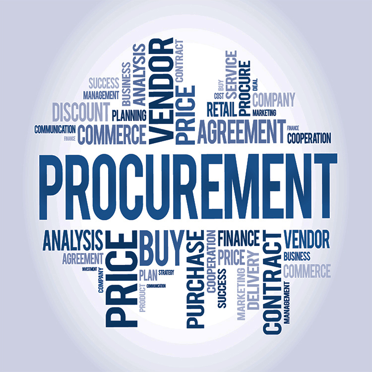 SBE procurement word cloud